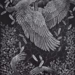 木版 (123.4 x 102cm)