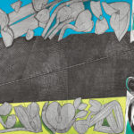 亜鉛凹版(64 x 84.2cm)