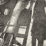 第95回国展2021stay home-１108×133cm（木版）