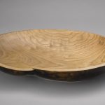 小林達也（木・漆） 黄檗盛器 43.5×34.2×8.0