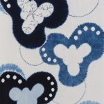 侭田悠子（染） ゆりかごに眠る　105×282