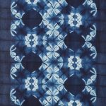 水口よお子（染） 花笩Ⅱ　106×352