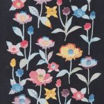 長沢碧（染）  常初花　帯地