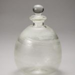 太田潤（ｶﾞﾗｽ） 栓付丸瓶 13×13×19.8