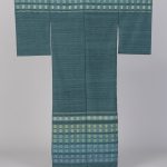 和宇慶むつみ（織）  首里花織着物「竹落葉」 着物