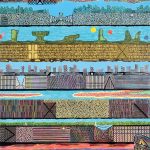 木版 (130 x 100cm)