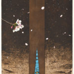 銅（凹）版・手彩色 (60 x 36.5cm)