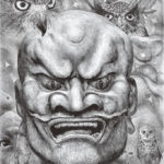 リトグラフ (71 x 60.5cm)