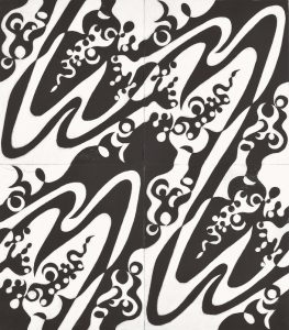 第91回 2017年 アルミニューム版・凹版(97 x 103cm)