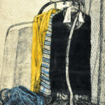 ドライポイント・木版 (81 x 53cm)