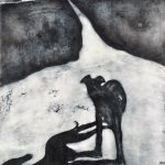 ウォータレスリトグラフ　109.5×91cm