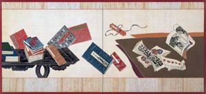 芹澤銈介 机辺 東京国立近代美術館蔵