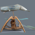 樟、欅、桜　220×270×140cm