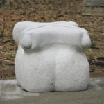 御影石　95×95×95cm