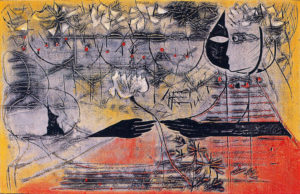 1988年　風媒花　(84 x 75)