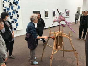 他部作品の鑑賞（勉強）会／動かせる彫刻