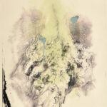 第95回国展2021闇の陥落71×60cm（ウォーターレスリトグラフ）