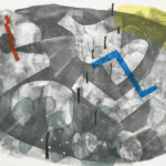 第95回国展2021夜明け60×91cm（銅版）