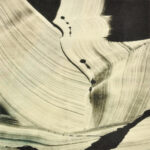 第95回国展2021沈黙 ２０127×127cm（mixed media）