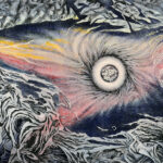 第95回国展2021渦のある光景90×111cm（リトグラフ）