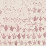 銅版（40x60cm）ソフトグランドエッチング