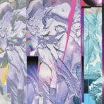 第９５回国展 2021年＜光の天使・Angelo di Luce＞103x72.8cm(デジタルプリント)