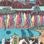 木版（130x100cm）