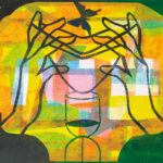 《紙版》45×60cm