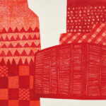 《木版》54×75cm