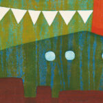 木版（54ｘ75ｃｍ）