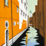 リトグラフ（78x57cm）