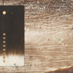 銅版（36.5x60cm）コラージュ・手彩色