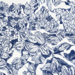 木によるリトグラフ(70x110cm)