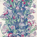 木によるリトグラフ(110x70cm)ウォータレス