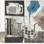 《銅版》65×75cm