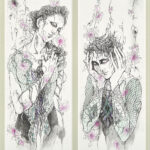 《銅版》70×28cm