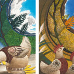 《木版》70×90cm