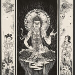 銅版（70x36cm 70x11cm）