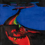 《木版・コラグラフ》130×100cm