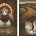 第96回2022 五輪 70×90cm《木版》