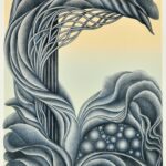 第96回2022 花景　IX 94×68cm《リトグラフ》