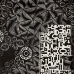 第96回2022 記憶・deep 9 90×60cm《スチレン版・木版》