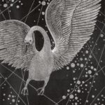 第96回2022 座標軸の行へ 110×83.7cm 《木版》