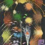 《スクリーンプリント》51.5×40cm