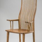 木・漆　114×57×58cm