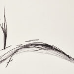 銅版（60ｘ90ｃｍ）ドライポイント