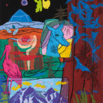 木版（100x72cm）モノタイプ