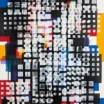 シルクスクリーン　105x78cm