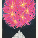 夢語り（木版）22x16cm