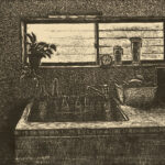 45.5×60.5cm／木版